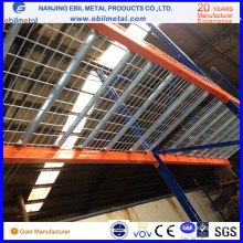 Aço Q235 Wire Mesh Decking para pallet rack em Warehouse Storage